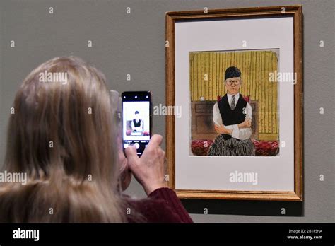 London Uk 25th Feb 2020 David Hockney Self Portrait 1954 At David