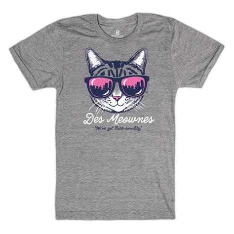 Des Meownes T Shirt Bozz Prints