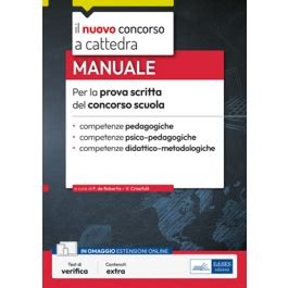 Manuale Per La Prova Scritta Del Concorso Scuola Straordinario 2023