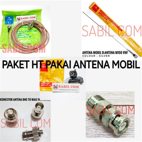 Jual Paket Antena Radio Rig Dan Ht Vhf Pakai Antena Mobil M Gs