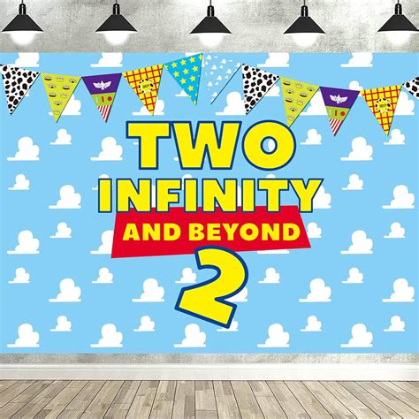 Heeton Two Infinity And Beyond Backdrop Buzz Banner Light