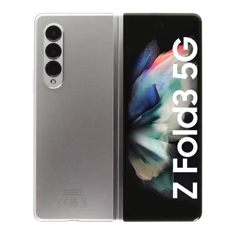 Samsung Galaxy Z Fold F B G Go Argent Pas Cher Asgoodasnew Fr