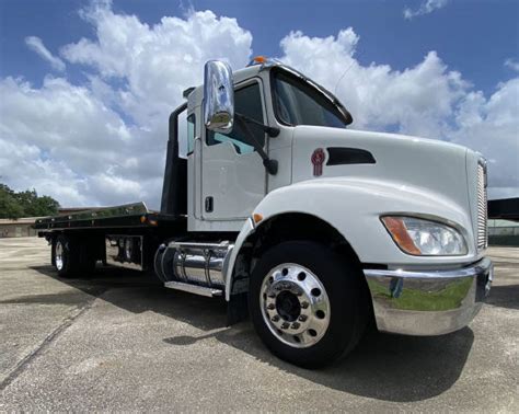 2017 KENWORTH T270 22FT STEEL JERR-DAN ROLLBACK TOW TRUCK FOR SALE #2886