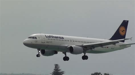 Lufthansa Airbus 320 D AIZE Landing Malaga LEMG YouTube