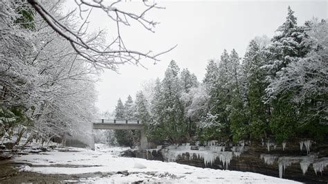 Le Site D Ry Pont Rouge Le Site D Ry Pont Rouge En Hiver Flickr