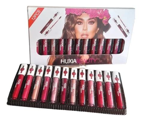 Huxia Beauty Set De Labiales Liquidos Mate Larga Duracion Mercadolibre