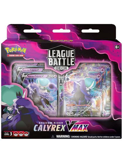 Pokémon TCG Shadow Rider Calyrex VMax League Battle Deck Heromic