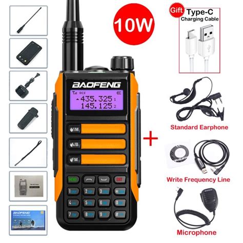 Baofeng Uv Max V High Power Walkie Talkie Ip Upgrad Of Uv R Plus