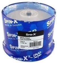 Amazon Prodisc X Dvd R White Inkjet Hub Printable Pack In