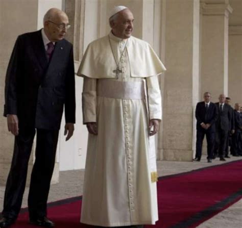 Papa Francesco Giorgio Napolitano Dago Fotogallery