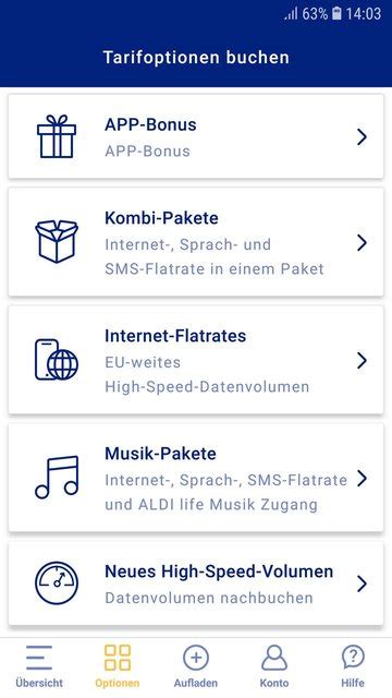 10 Prozent App Bonus für Tarifoptionen ALDI TALK Kunden erhalten