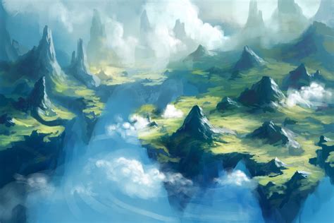 Nathanael Mortensen Floating Island Speed Painting