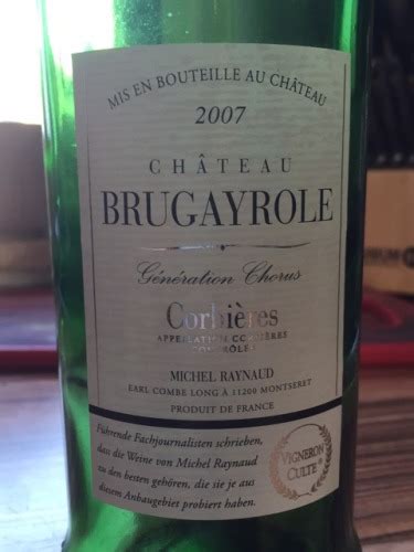 Domaine Saint Michel Les Clauses Château Brugayrole Génération Chorus