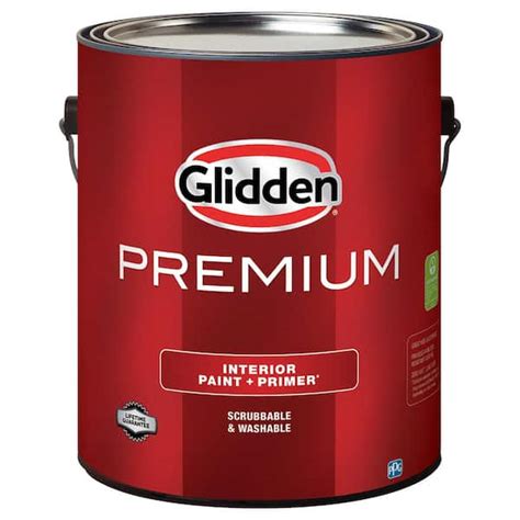 Glidden Premium 1 Gal Pure White Base 1 Eggshell Interior Paint