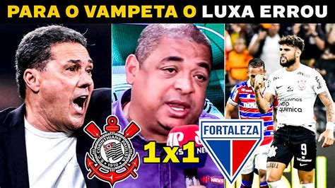 O LUXEMBURGO FEZ M D VAMPETA POLEMIZA APÓS EMPATE DO CORINTHIANS