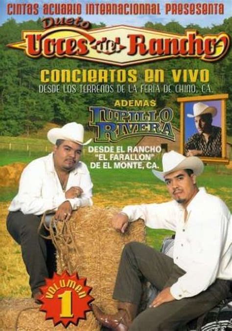 Dueto Voces Del Rancho Conciertos En Vivo Volumen Dvd