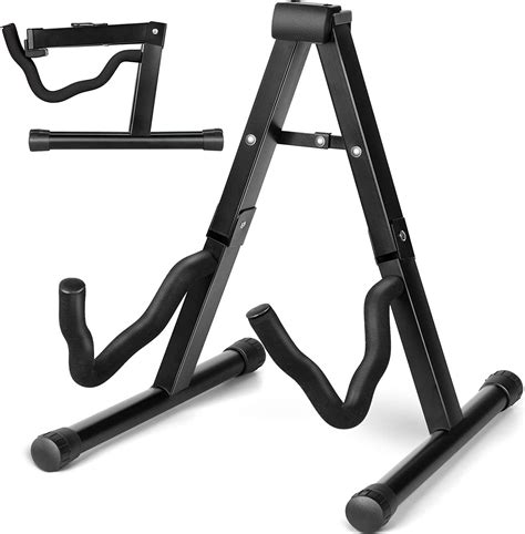 Cahaya Guitar Stand Universal Folding A Frame Floor Metal For Acoustic