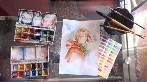 D Buter L Aquarelle Les Principales Techniques Le Mangakoaching