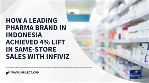 leading pharma brand  indonesia achieved  lift   store