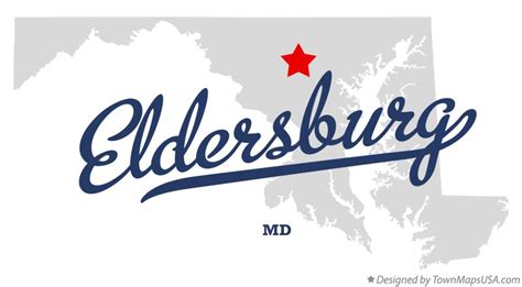 Map of Eldersburg, MD, Maryland