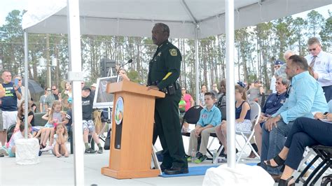 Photos Dedication Ceremony For Deputy Scott Pine Community Park West