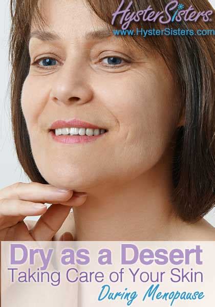 How do you cope with dry skin during menopause? - HysterSisters Blog