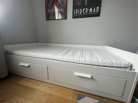 Ikea Ko Brimnes X Z Materacem Z Bki Olx Pl