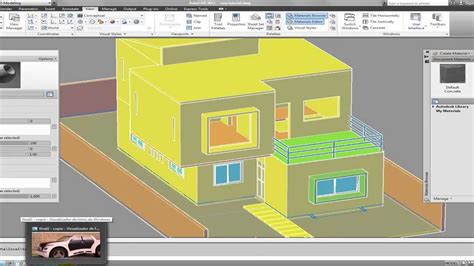 Tutorial Autocad 3D 2012 español modelar una casa parte 8 parte 2 2