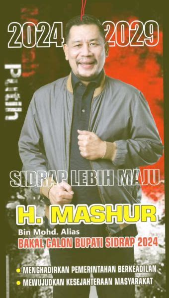 Tagline Hijrah H Mashur Siap Lamar Pan Dan Demokrat Menuju Pilkada