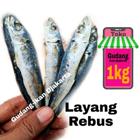 Jual Ikan Asin Layang Rebus Netto Kg Shopee Indonesia