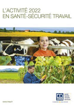 Msa Sant S Curit En Agriculture Lactivit En Sant S Curit