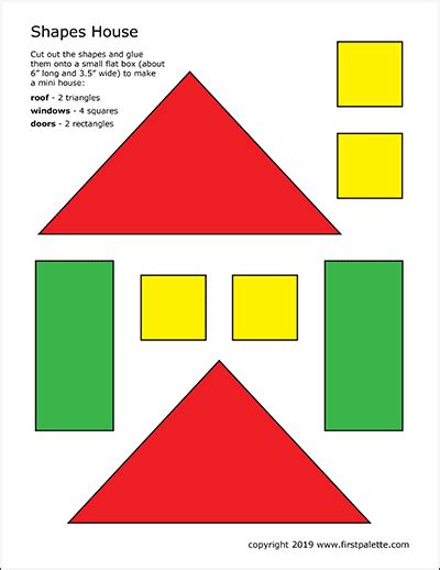 Shapes House Template | Free Printable Templates & Coloring Pages ...