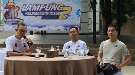 Fahrizal Darminto Cek Rute Lampung Half Marathon Lampung One