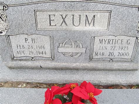 Pleasent H Exum 1916 1944 Find A Grave Memorial