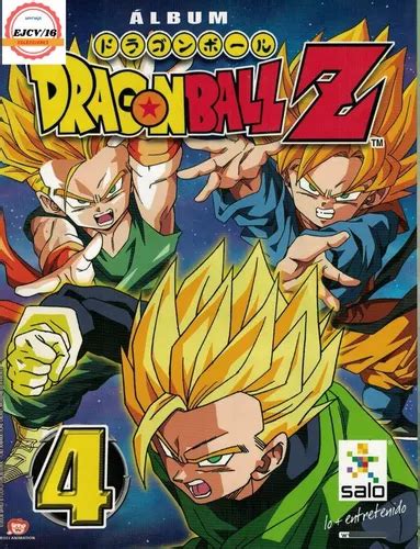 Álbum Dragon Ball Z 4 Con 129 212 Lamnas Pegadas Salo Cuotas sin interés