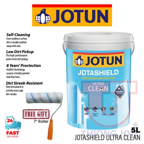 JOTUN 0001 2999 JOTASHIELD ULTRA CLEAN EXTERIOR 5L Shopee Malaysia