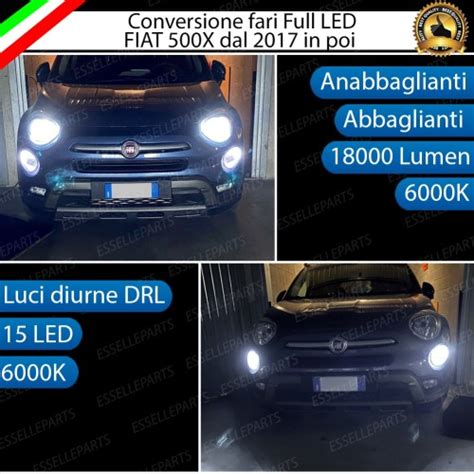 Conversione Fari Full Led K Fiat Restyling