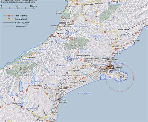 Where Is Wainui Scenic Reserve Map New Zealand Maps