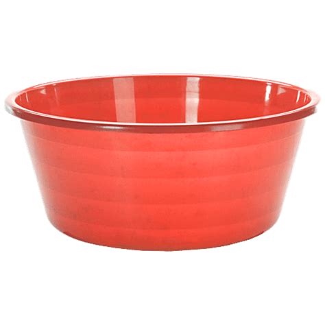 Buy Ratan Plastic Basin Tub Plastic No Alto Peach For