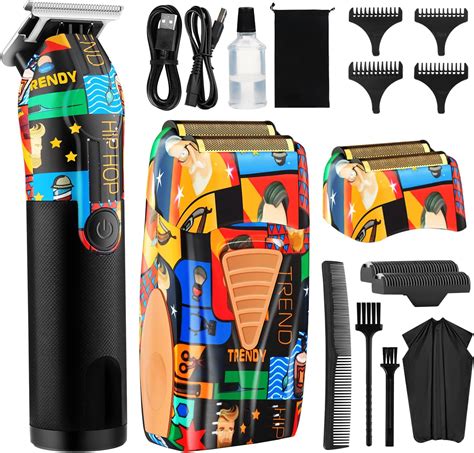 Amazon Hiena Pro Hair Trimmers And Electric Shaver For Men Kit