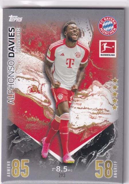 Topps Match Attax Bundesliga Carte Num Ro Alphonso