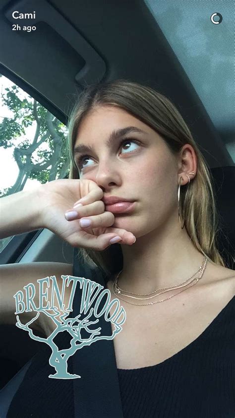 Camila Morrone Snapchat August 25 2016 Beige Hair Pretty