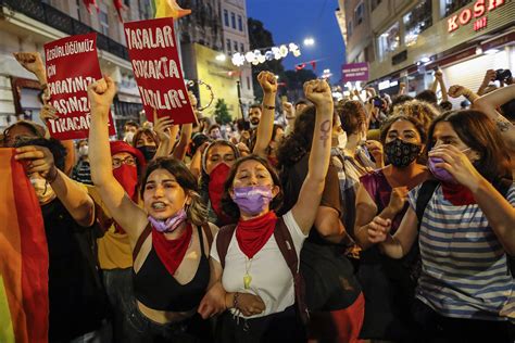 Turkey’s Exit From Convention to Protect Women Triggers Protests ...