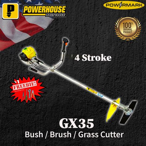 Powerhouse Gx Bush Brush Grass Cutter Stroke Japan Technology