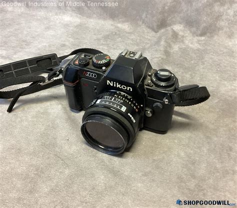 nikon  mm film slr camera  mm  lens shopgoodwillcom