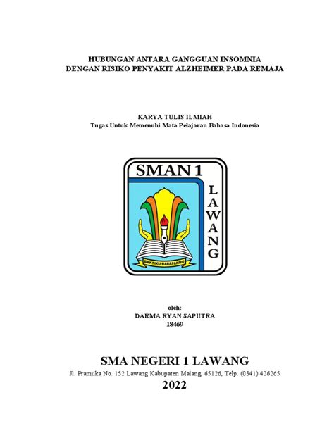 contoh template cover