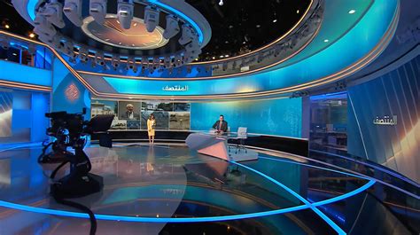 Al Jazeera Arabic Studio 5 Set 1 Broadcast Set Design Gallery