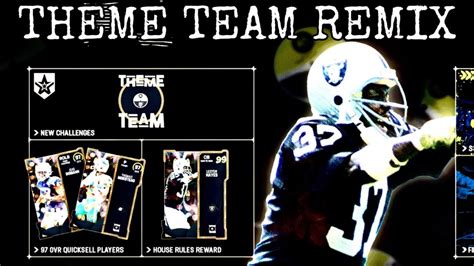 THEME TEAM REMIX NEW PROMO 2 FREE GOLD 99 PLAYERS 92 OVR BECOME 99 OVR