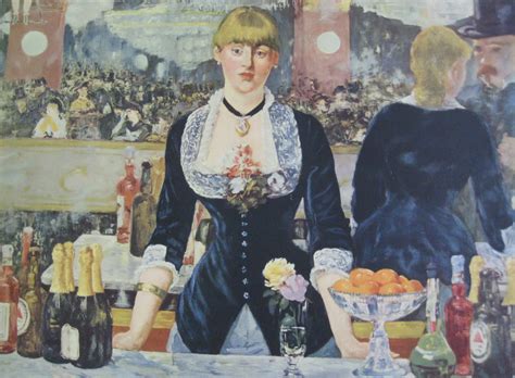 manet – A Bar At The Folies Bergere | Kerrisdale Gallery