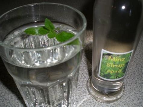 Minze Sirup Rezept Mit Bild Kochbarde